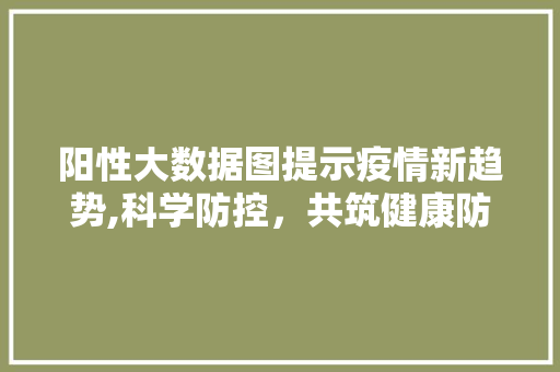 阳性大数据图提示疫情新趋势,科学防控，共筑健康防线 必应SEO