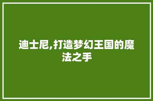 迪士尼,打造梦幻王国的魔法之手 百度SEO